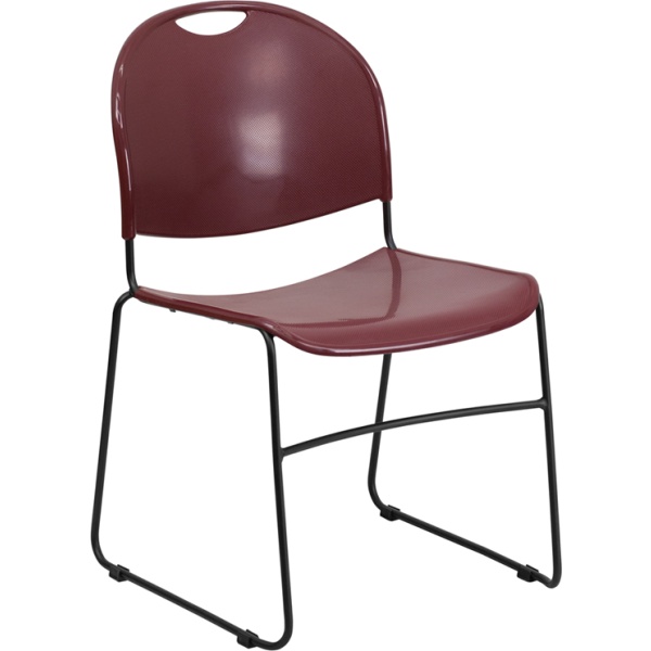 HERCULES-Series-880-lb.-Capacity-Burgundy-Ultra-Compact-Stack-Chair-with-Black-Frame-by-Flash-Furniture