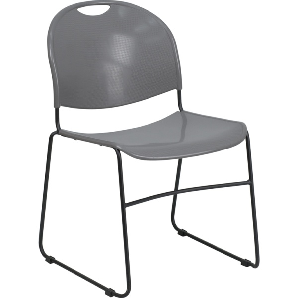 HERCULES-Series-880-lb.-Capacity-Gray-Ultra-Compact-Stack-Chair-with-Black-Frame-by-Flash-Furniture