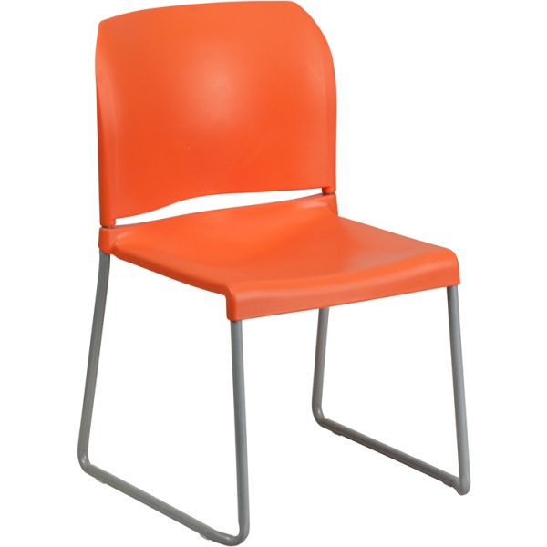 HERCULES-Series-880-lb.-Capacity-Orange-Full-Back-Contoured-Stack-Chair-with-Sled-Base-by-Flash-Furniture