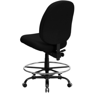 HERCULES-Series-Big-Tall-400-lb.-Rated-Black-Fabric-Drafting-Chair-by-Flash-Furniture-2