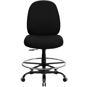 HERCULES-Series-Big-Tall-400-lb.-Rated-Black-Fabric-Drafting-Chair-by-Flash-Furniture-3