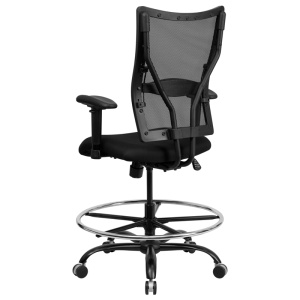 HERCULES-Series-Big-Tall-400-lb.-Rated-Black-Mesh-Drafting-Chair-with-Adjustable-Arms-by-Flash-Furniture-2