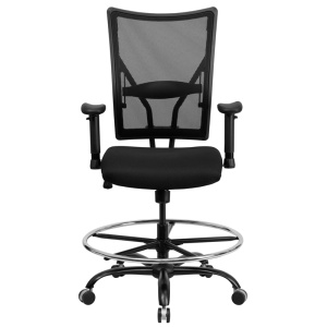 HERCULES-Series-Big-Tall-400-lb.-Rated-Black-Mesh-Drafting-Chair-with-Adjustable-Arms-by-Flash-Furniture-3