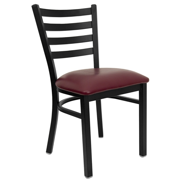 HERCULES-Series-Black-Ladder-Back-Metal-Restaurant-Chair-Burgundy-Vinyl-Seat-by-Flash-Furniture