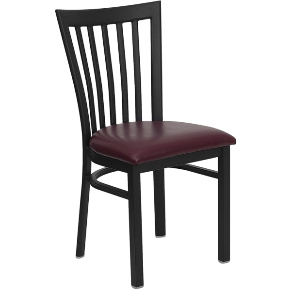 HERCULES-Series-Black-School-House-Back-Metal-Restaurant-Chair-Burgundy-Vinyl-Seat-by-Flash-Furniture