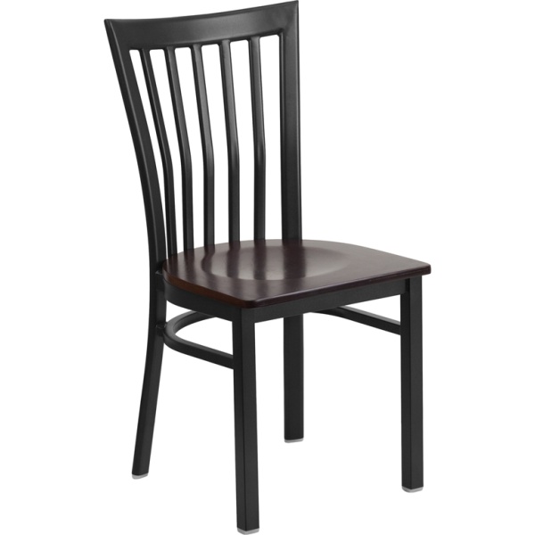 HERCULES-Series-Black-School-House-Back-Metal-Restaurant-Chair-Walnut-Wood-Seat-by-Flash-Furniture