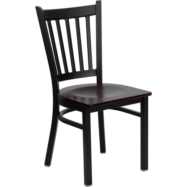 HERCULES-Series-Black-Vertical-Back-Metal-Restaurant-Chair-Mahogany-Wood-Seat-by-Flash-Furniture