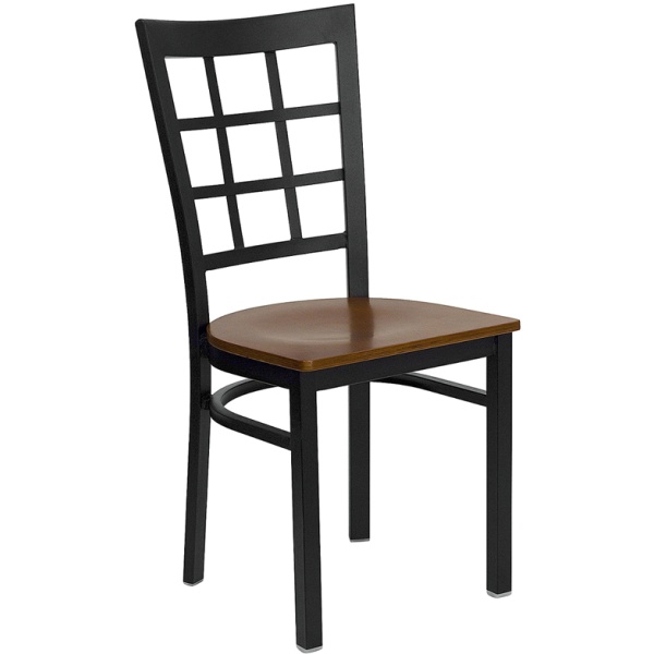 HERCULES-Series-Black-Window-Back-Metal-Restaurant-Chair-Cherry-Wood-Seat-by-Flash-Furniture