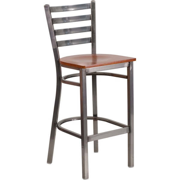 HERCULES-Series-Clear-Coated-Ladder-Back-Metal-Restaurant-Barstool-Cherry-Wood-Seat-by-Flash-Furniture