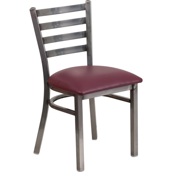 HERCULES-Series-Clear-Coated-Ladder-Back-Metal-Restaurant-Chair-Burgundy-Vinyl-Seat-by-Flash-Furniture