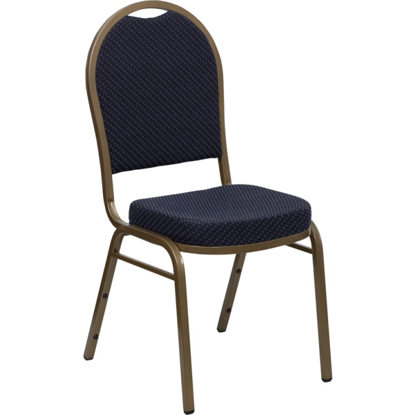 HERCULES-Series-Dome-Back-Stacking-Banquet-Chair-in-Navy-Patterned-Fabric-Gold-Frame-by-Flash-Furniture