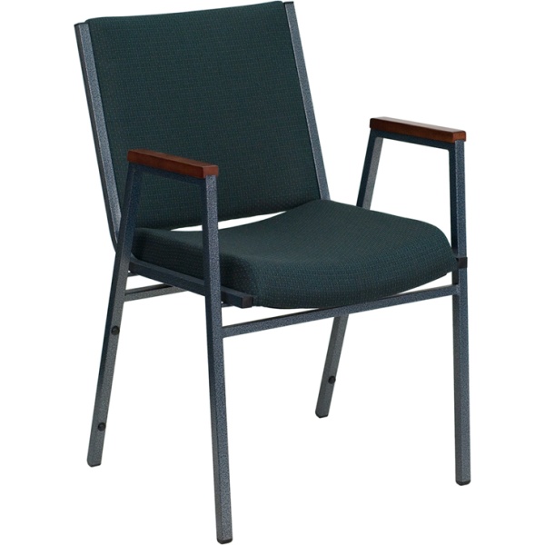 HERCULES-Series-Heavy-Duty-Green-Patterned-Fabric-Stack-Chair-with-Arms-by-Flash-Furniture