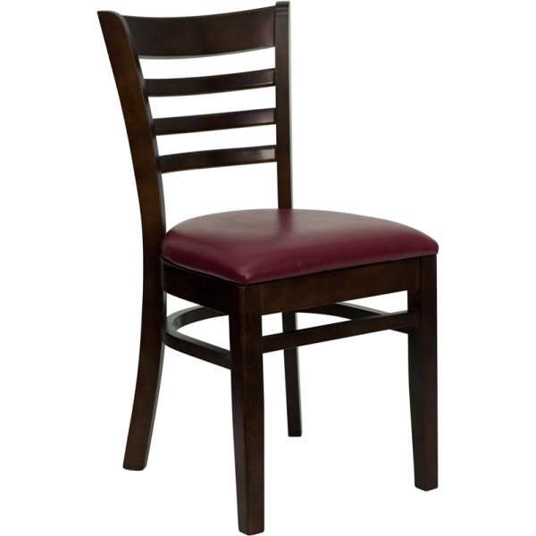 HERCULES-Series-Ladder-Back-Walnut-Wood-Restaurant-Chair-Burgundy-Vinyl-Seat-by-Flash-Furniture