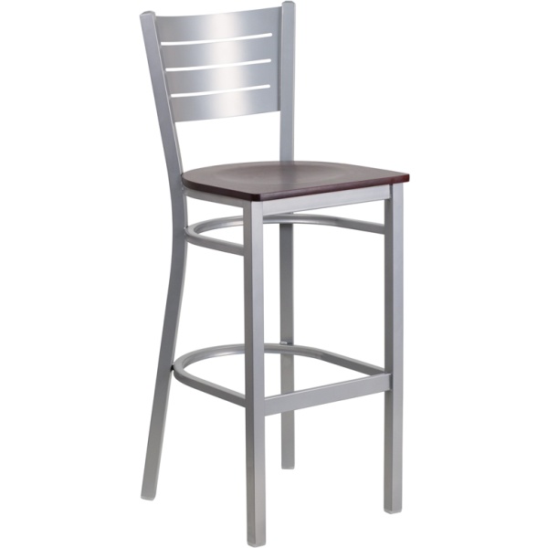 HERCULES-Series-Silver-Slat-Back-Metal-Restaurant-Barstool-Mahogany-Wood-Seat-by-Flash-Furniture