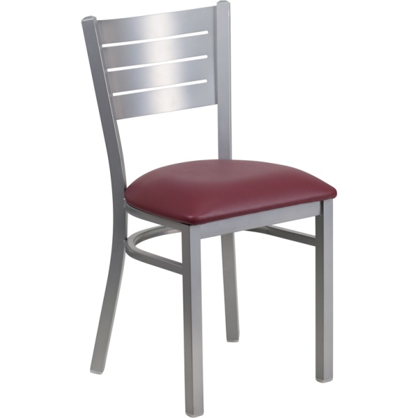 HERCULES-Series-Silver-Slat-Back-Metal-Restaurant-Chair-Burgundy-Vinyl-Seat-by-Flash-Furniture