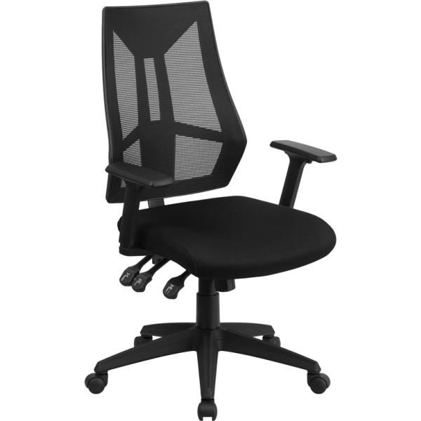 High-Back-Black-Mesh-Multifunction-Swivel-Task-Chair-with-Adjustable-Arms-by-Flash-Furniture