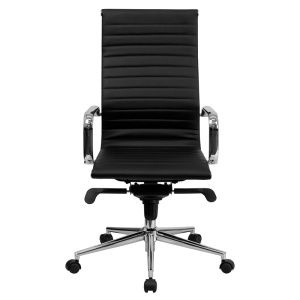 High-Back-Black-Ribbed-Leather-Executive-Swivel-Chair-with-Knee-Tilt-Control-and-Arms-by-Flash-Furniture-3