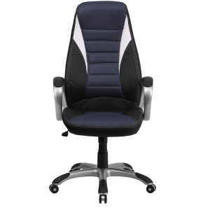 High-Back-Black-Vinyl-Executive-Swivel-Chair-with-Blue-Mesh-Inserts-and-Arms-by-Flash-Furniture-3