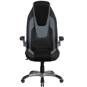 High-Back-Black-and-Gray-Vinyl-Executive-Swivel-Chair-with-Black-Mesh-Insets-and-Flip-Up-Arms-by-Flash-Furniture-3