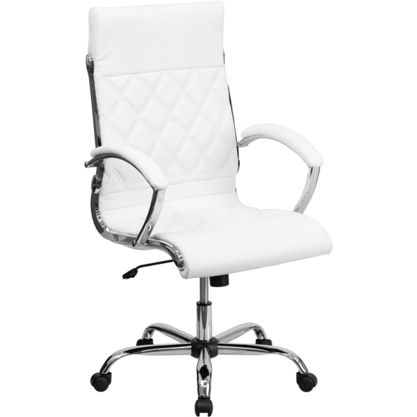 High-Back-Designer-White-Leather-Executive-Swivel-Chair-with-Chrome-Base-and-Arms-by-Flash-Furniture