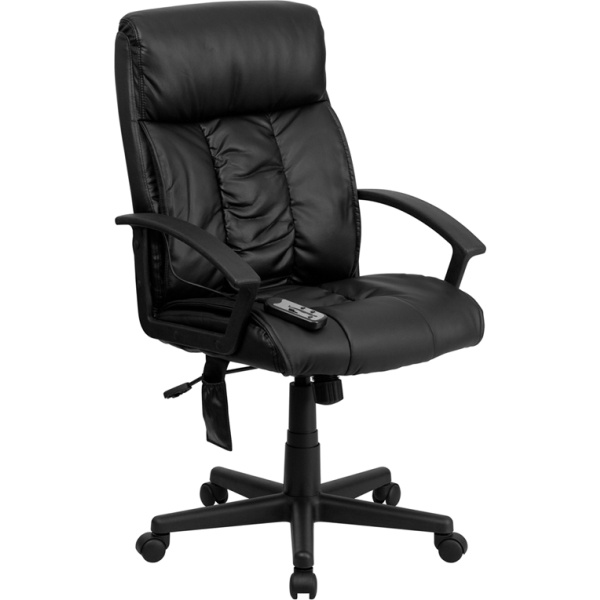 High-Back-Massaging-Black-Leather-Executive-Swivel-Chair-with-Arms-by-Flash-Furniture