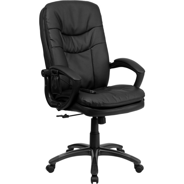 High-Back-Massaging-Black-Leather-Executive-Swivel-Chair-with-Arms-by-Flash-Furniture