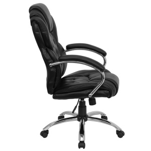 High-Back-Transitional-Style-Black-Leather-Executive-Swivel-Chair-with-Arms-by-Flash-Furniture-2