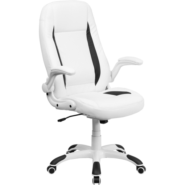 High-Back-White-Leather-Executive-Swivel-Chair-with-Flip-Up-Arms-by-Flash-Furniture