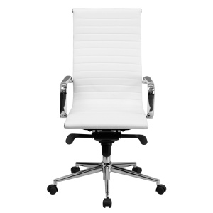 High-Back-White-Ribbed-Leather-Executive-Swivel-Chair-with-Knee-Tilt-Control-and-Arms-by-Flash-Furniture-3