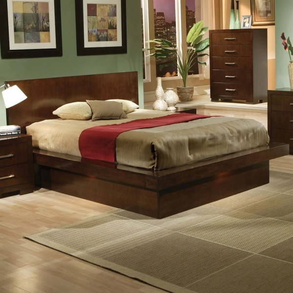 Jessica-Platform-Bed-King-with-Light-Cappuccino-Finish-by-Coaster-Fine-Furniture