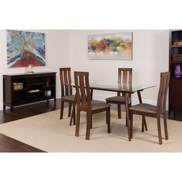 Lindsay-5-Piece-Espresso-Wood-Dining-Table-Set-with-Glass-Top-and-Vertical-Wide-Slat-Back-Wood-Dining-Chairs-Padded-Seats-by-Flash-Furniture