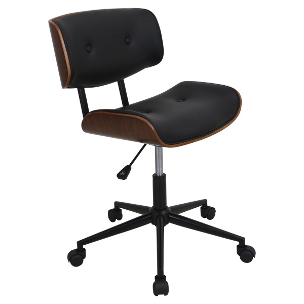 Lombardi-Office-Chair-in-Walnut-Black-by-LumiSource