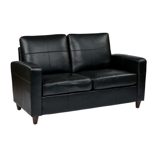 Loveseat-With-Espresso-Finish-Legs-by-OSP-Furniture-Office-Star