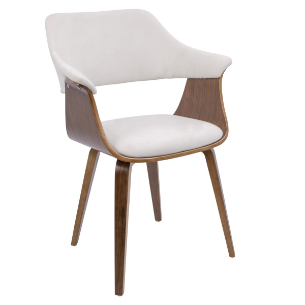 Lucci-Mid-Century-Modern-Chair-in-Walnut-and-Cream-Velvet-by-LumiSource