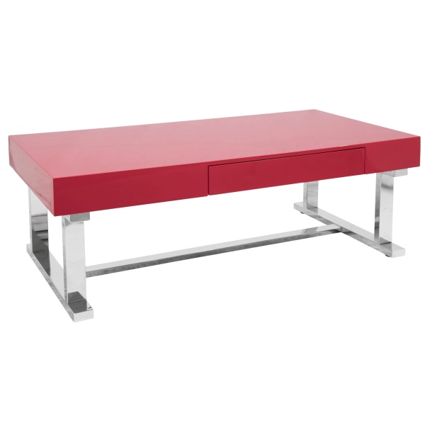 Luster-Contemporary-Coffee-Table-in-Red-by-LumiSource