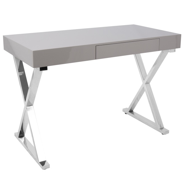 Luster-Contemporary-Desk-in-Grey-by-LumiSource