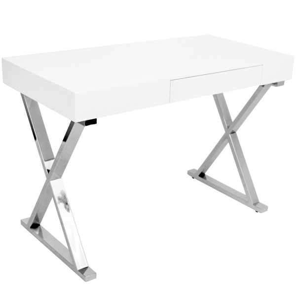 Luster-Office-Desk-in-White-Chrome-by-LumiSource