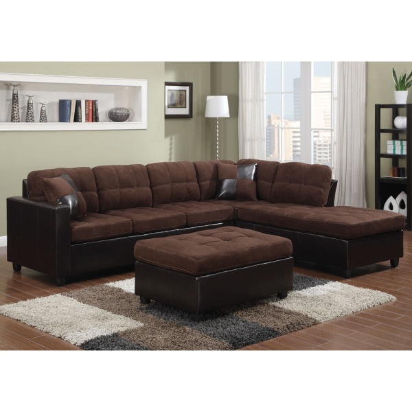 Mallory-Microfiber-Sectional-with-Chocolate-Microfiber-Dark-Brown-Leather-like-Vinyl-Upholstery-by-Coaster-Fine-Furniture