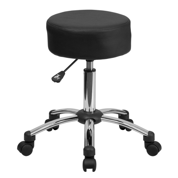 Medical-Ergonomic-Stool-with-Chrome-Base-by-Flash-Furniture