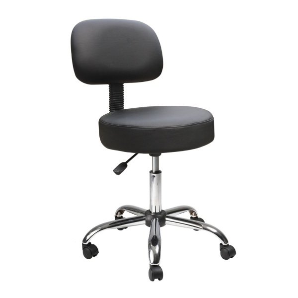 Medical-Stool-with-Black-Caressoft-Upholstery-by-Boss-Office-Products