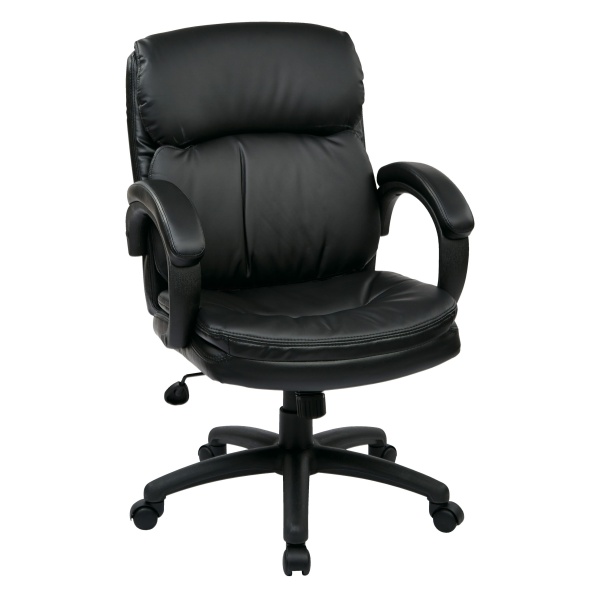 Mid-Back-Black-Bonded-Leather-Executive-Chair-with-Padded-Arms-by-Work-Smart-Office-Star