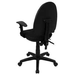 Mid-Back-Black-Fabric-Multifunction-Swivel-Task-Chair-with-Adjustable-Lumbar-Support-and-Adjustable-Arms-by-Flash-Furniture-3