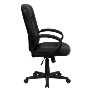 Mid-Back-Black-Leather-Swivel-Task-Chair-with-Arms-by-Flash-Furniture-1