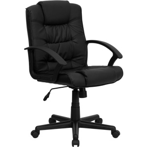 Mid-Back-Black-Leather-Swivel-Task-Chair-with-Arms-by-Flash-Furniture