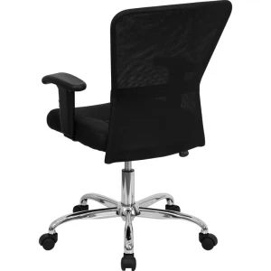 Mid-Back-Black-Mesh-Contemporary-Swivel-Task-Chair-with-Chrome-Base-and-Adjustable-Arms-by-Flash-Furniture-3