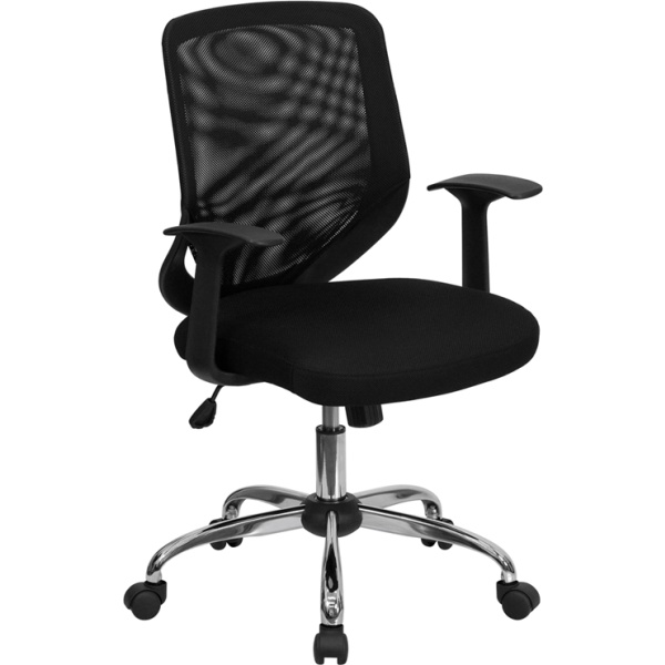 Mid-Back-Black-Mesh-Swivel-Task-Chair-with-Arms-by-Flash-Furniture