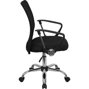 Mid-Back-Black-Mesh-Swivel-Task-Chair-with-Chrome-Base-and-Arms-by-Flash-Furniture-2