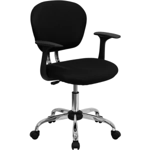 Mid-Back-Black-Mesh-Swivel-Task-Chair-with-Chrome-Base-and-Arms-by-Flash-Furniture