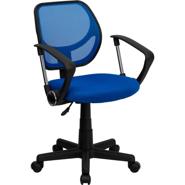 Mid-Back-Blue-Mesh-Swivel-Task-Chair-with-Arms-by-Flash-Furniture