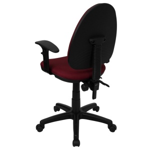 Mid-Back-Burgundy-Fabric-Multifunction-Swivel-Task-Chair-with-Adjustable-Lumbar-Support-and-Adjustable-Arms-by-Flash-Furniture-3